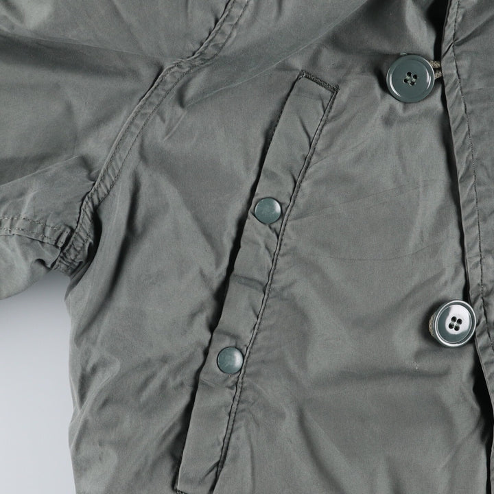 Authentic US military N-3B flight jacket from the 1980s, made in the USA, medium, men's size M, vintage. cotton Khaki type Vintage Second Hand