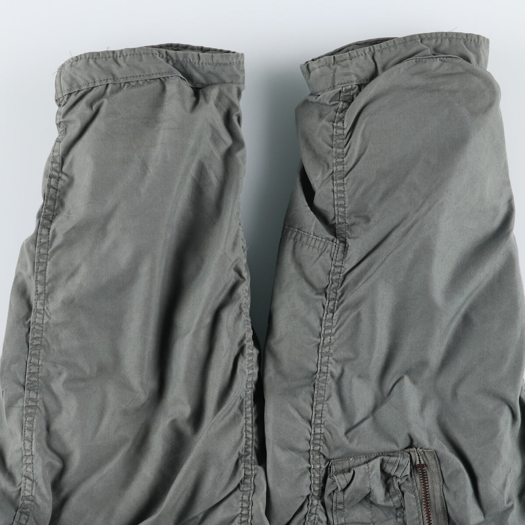 Authentic US military N-3B flight jacket from the 1980s, made in the USA, medium, men's size M, vintage. cotton Khaki type Vintage Second Hand