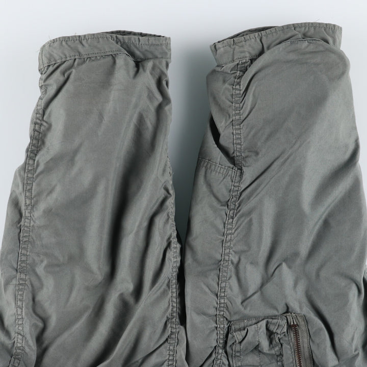 Authentic US military N-3B flight jacket from the 1980s, made in the USA, medium, men's size M, vintage. cotton Khaki type Vintage Second Hand