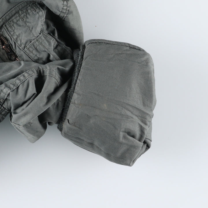 Authentic US military N-3B flight jacket from the 1980s, made in the USA, medium, men's size M, vintage. cotton Khaki type Vintage Second Hand