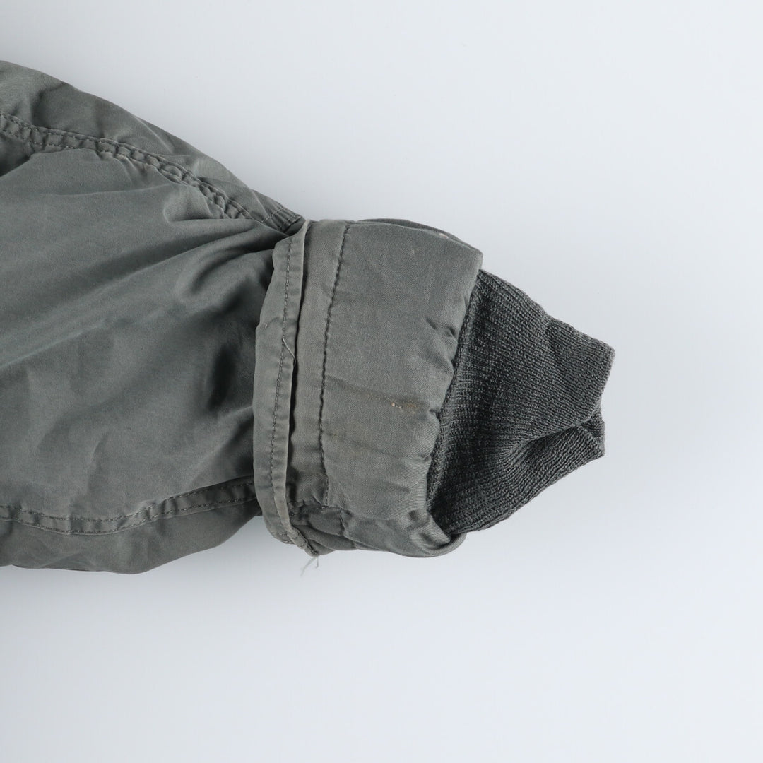 Authentic US military N-3B flight jacket from the 1980s, made in the USA, medium, men's size M, vintage. cotton Khaki type Vintage Second Hand