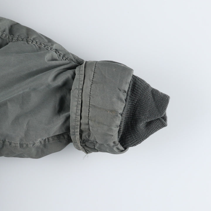 Authentic US military N-3B flight jacket from the 1980s, made in the USA, medium, men's size M, vintage. cotton Khaki type Vintage Second Hand