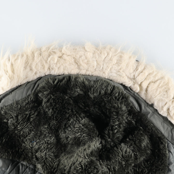 Authentic US military N-3B flight jacket from the 1980s, made in the USA, medium, men's size M, vintage. cotton Khaki type Vintage Second Hand