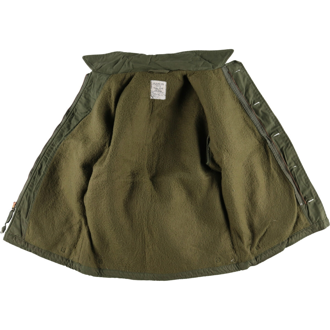80'S US military A-2 military deck jacket made in USA MEDIUM (38-40) equivalent to men's M Vintage /evb010179
