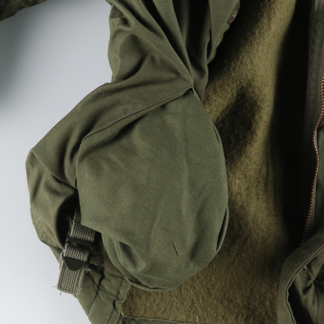 80'S US military A-2 military deck jacket made in USA MEDIUM (38-40) equivalent to men's M Vintage /evb010179