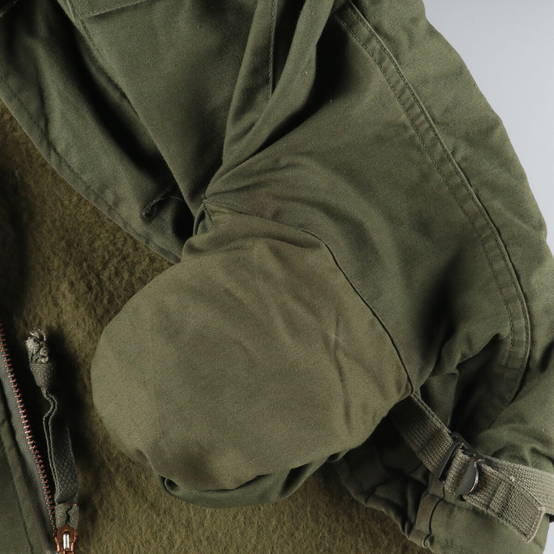 80'S US military A-2 military deck jacket made in USA MEDIUM (38-40) equivalent to men's M Vintage /evb010179
