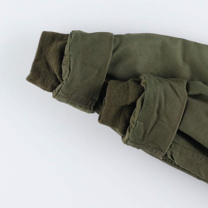 80'S US military A-2 military deck jacket made in USA MEDIUM (38-40) equivalent to men's M Vintage /evb010179