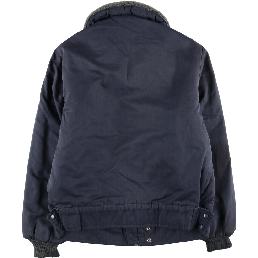 Former East German Army NVA padded military flight jacket, men's size L, vintage /evb010184