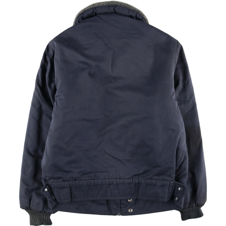 Former East German Army NVA padded military flight jacket, men's size L, vintage /evb010184