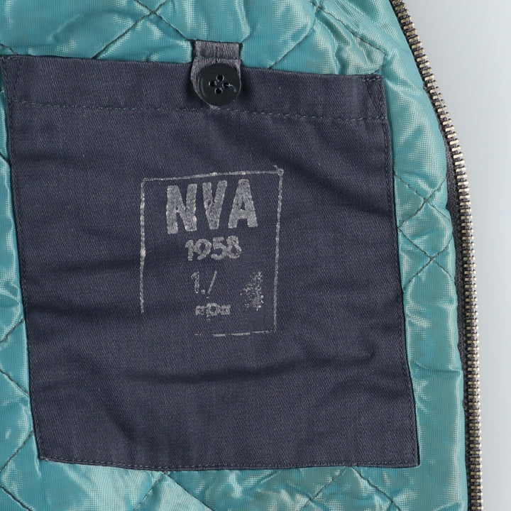 Former East German Army NVA padded military flight jacket, men's size L, vintage /evb010184