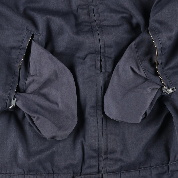 Former East German Army NVA padded military flight jacket, men's size L, vintage /evb010184