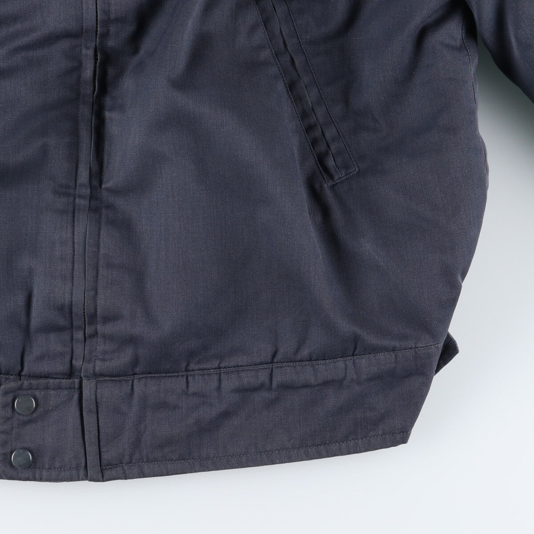 Former East German Army NVA padded military flight jacket, men's size L, vintage /evb010184