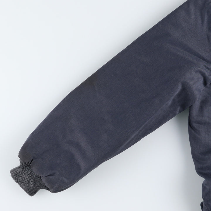 Former East German Army NVA padded military flight jacket, men's size L, vintage /evb010184