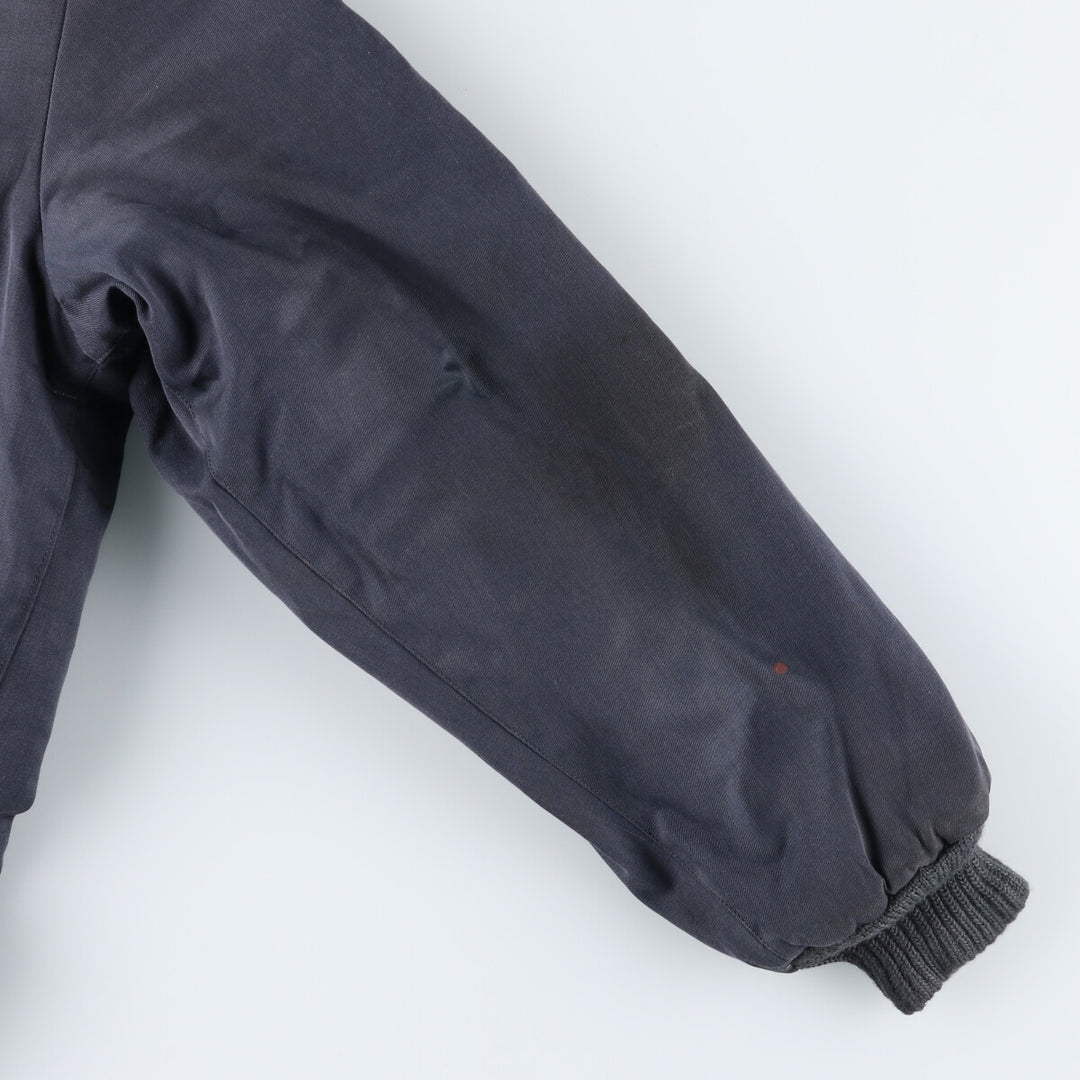 Former East German Army NVA padded military flight jacket, men's size L, vintage /evb010184