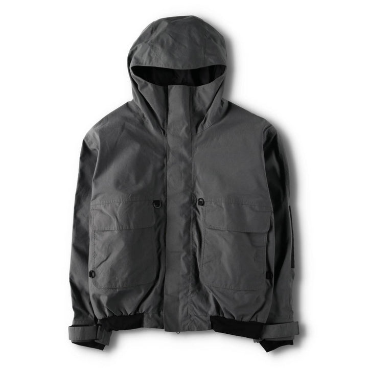 90s~00'S Cabelas Gore-Tex Fishing Jacket Wading Jacket Nylon Parka Men's L size Nylon gray type Vintage Second Hand