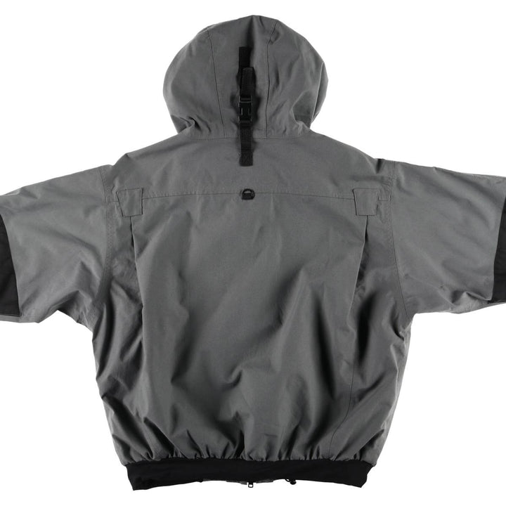 90s~00'S Cabelas Gore-Tex Fishing Jacket Wading Jacket Nylon Parka Men's L size Nylon gray type Vintage Second Hand