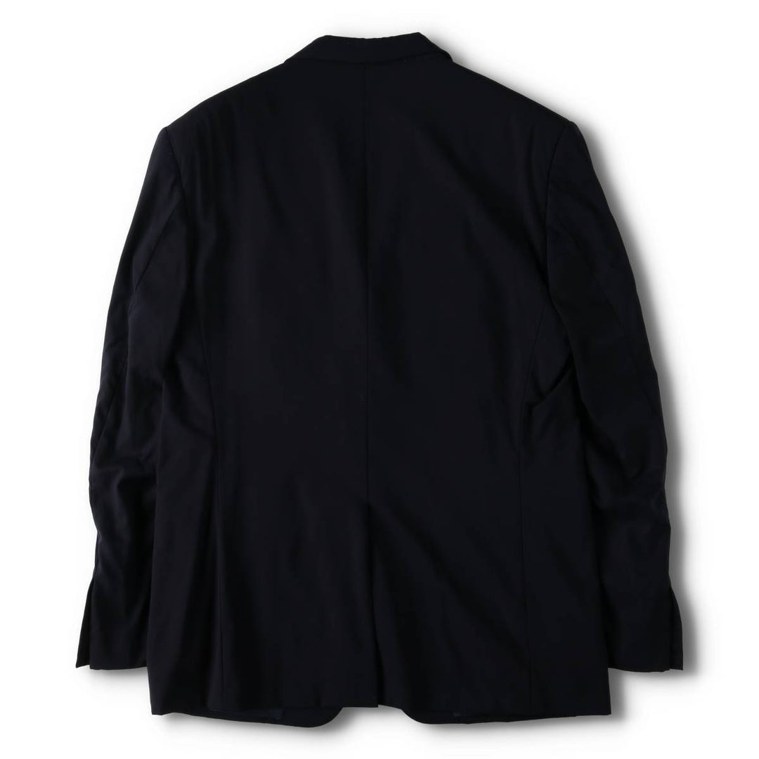 ~90'S PRADA PRADA MILANO Tailored Jacket Made in Italy Men's L size unclear navy blue type Vintage Second Hand