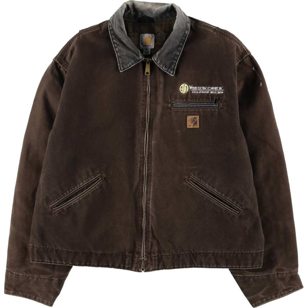 Carhartt Detroit Jacket Duck Work Jacket Men's XL equivalent /evb010239