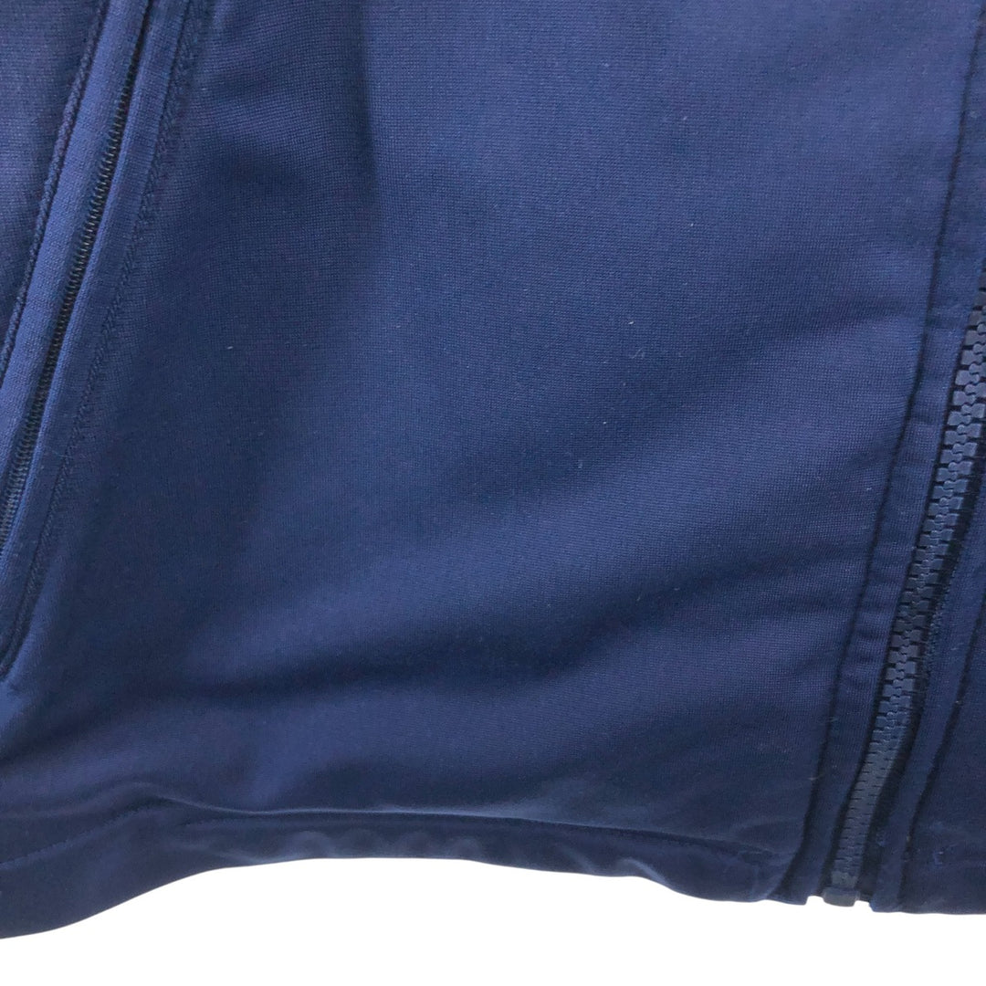 90'S Adidas Back Logo Jersey Track Jacket Men's XL polyester navy blue type Vintage Second Hand