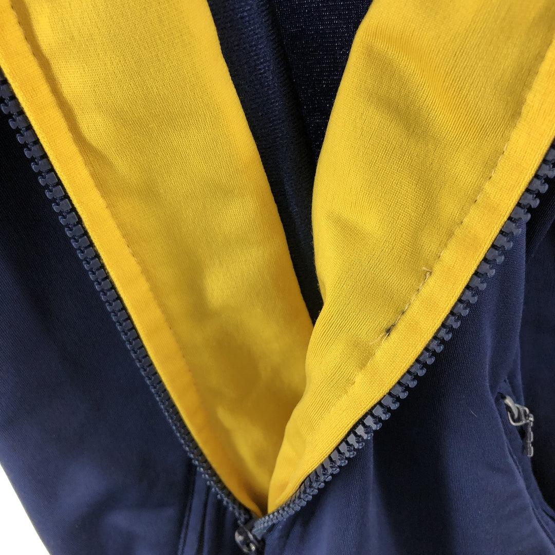 90'S Adidas Back Logo Jersey Track Jacket Men's XL polyester navy blue type Vintage Second Hand