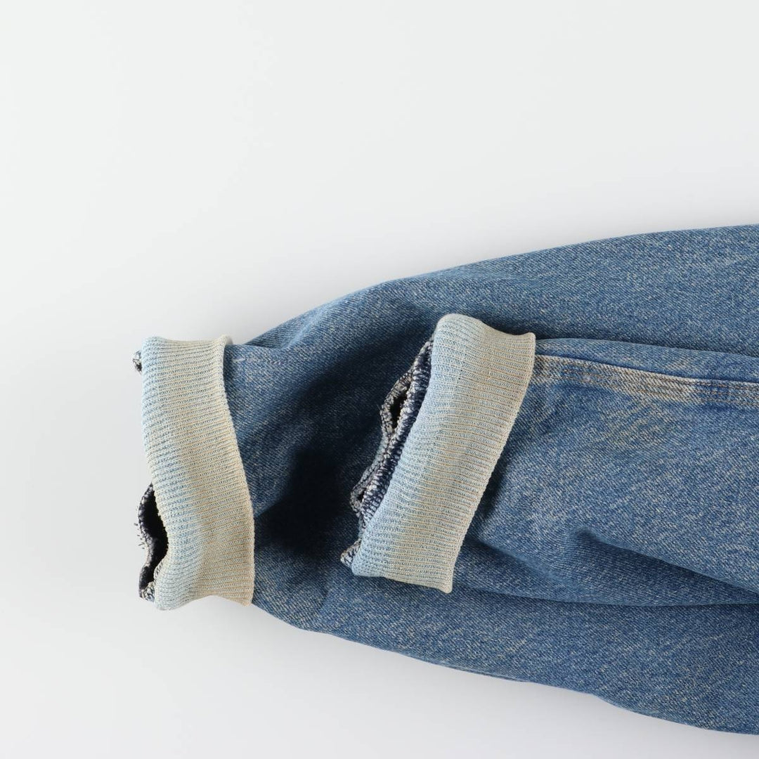 Carhartt Active Jacket Denim Parka Men's XXL cotton blue type Vintage Second Hand