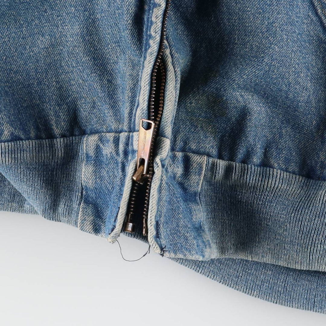 Carhartt Active Jacket Denim Parka Men's XXL cotton blue type Vintage Second Hand