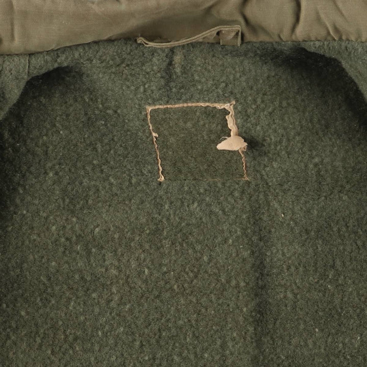 US Army A-2 Military Deck Jacket, Men's M size unclear Khaki type Vintage Second Hand