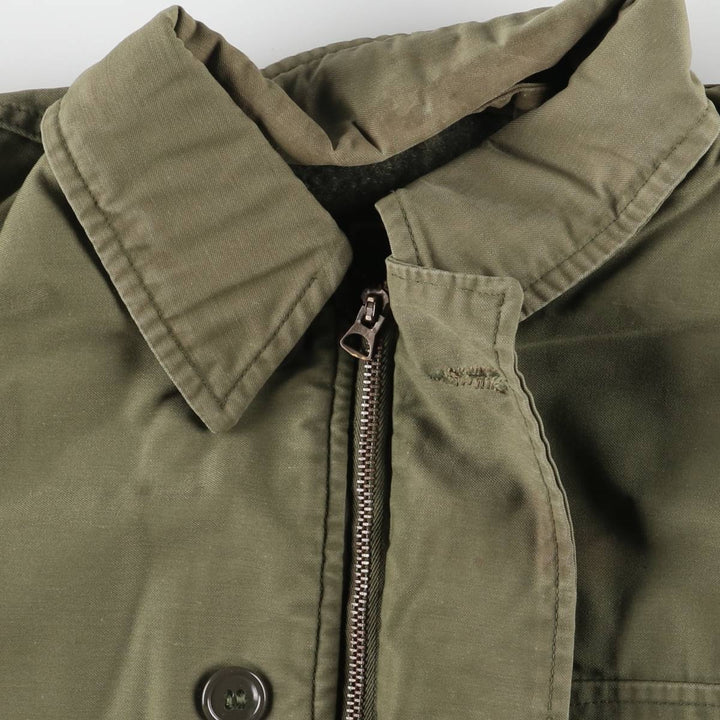 US Army A-2 Military Deck Jacket, Men's M size unclear Khaki type Vintage Second Hand