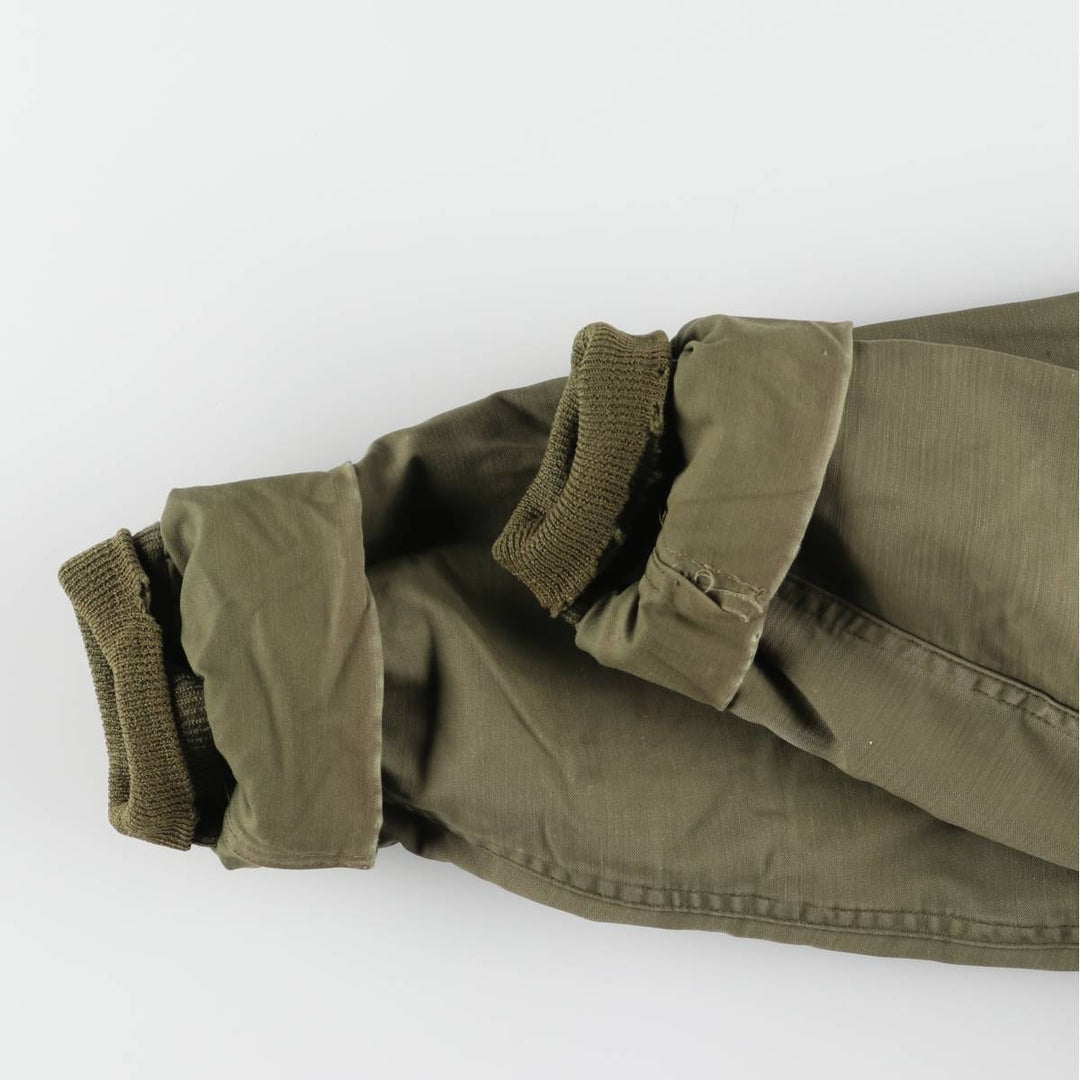 US Army A-2 Military Deck Jacket, Men's M size unclear Khaki type Vintage Second Hand