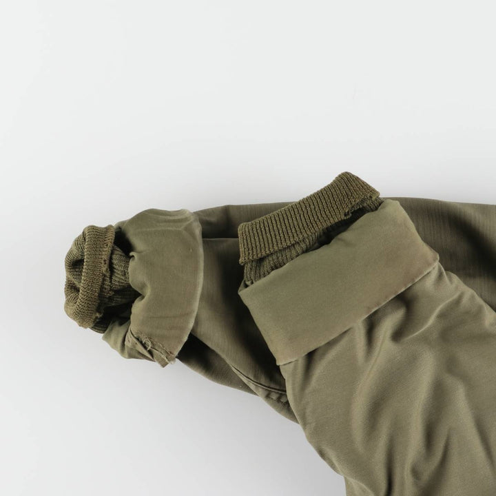 US Army A-2 Military Deck Jacket, Men's M size unclear Khaki type Vintage Second Hand