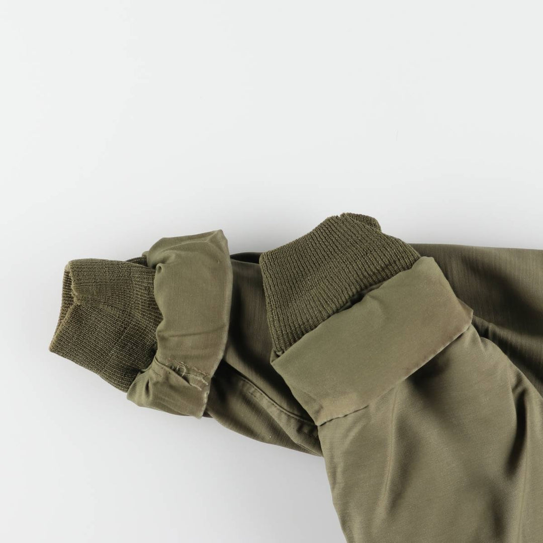 US Army A-2 Military Deck Jacket, Men's M size unclear Khaki type Vintage Second Hand