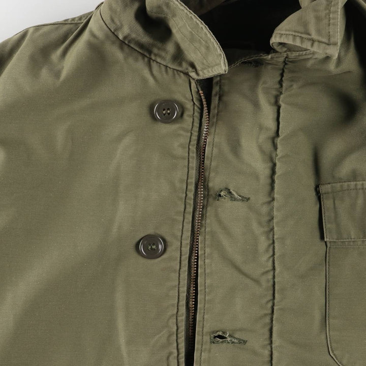 US Army A-2 Military Deck Jacket, Men's M size unclear Khaki type Vintage Second Hand