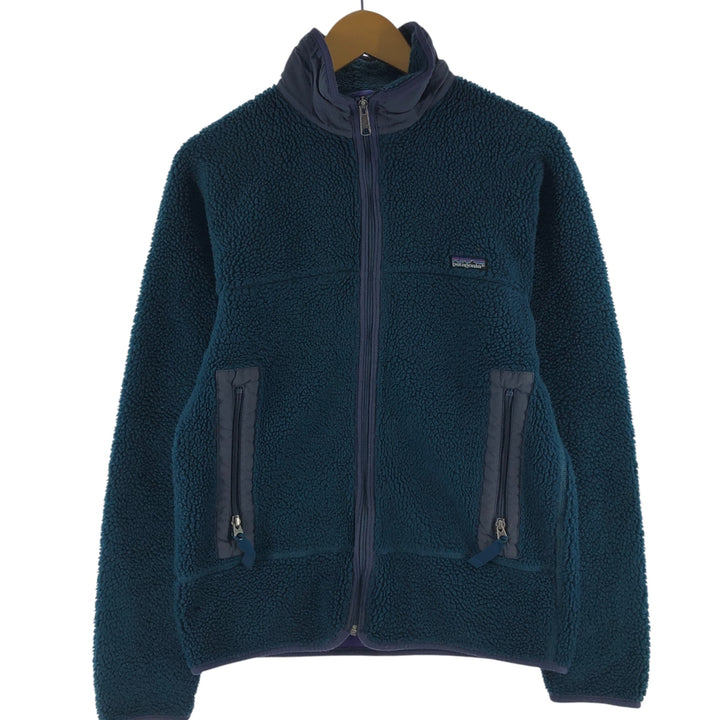90'S Patagonia Retro-X Jacket Fleece Jacket Made in USA Men's M Size Vintage polyester Green type dark green Vintage Second Hand