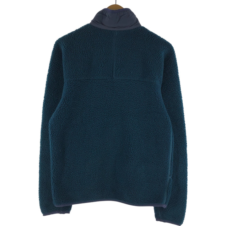 90'S Patagonia Retro-X Jacket Fleece Jacket Made in USA Men's M Size Vintage polyester Green type dark green Vintage Second Hand