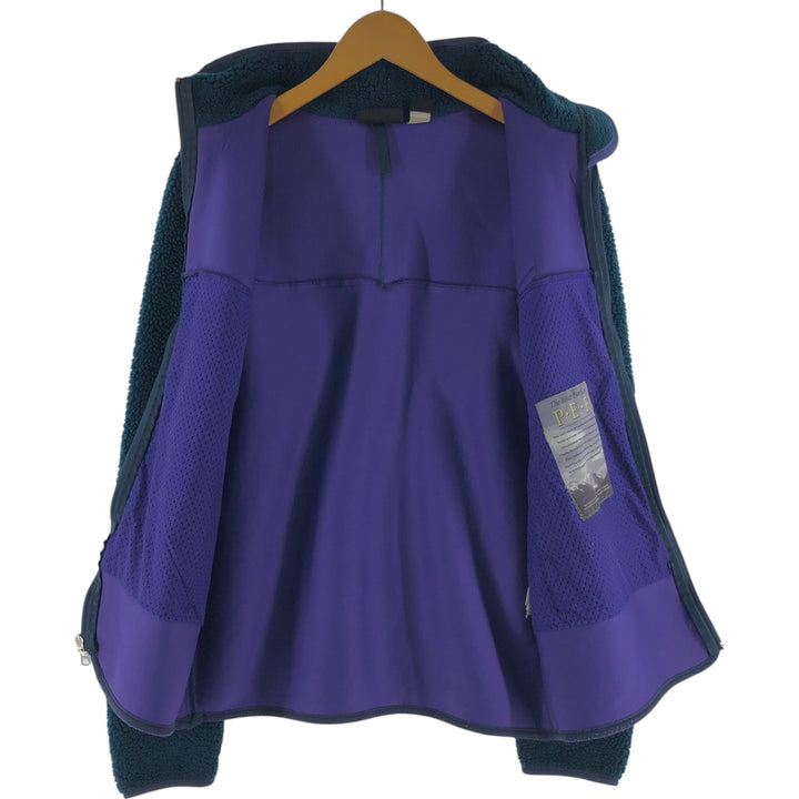 90'S Patagonia Retro-X Jacket Fleece Jacket Made in USA Men's M Size Vintage polyester Green type dark green Vintage Second Hand