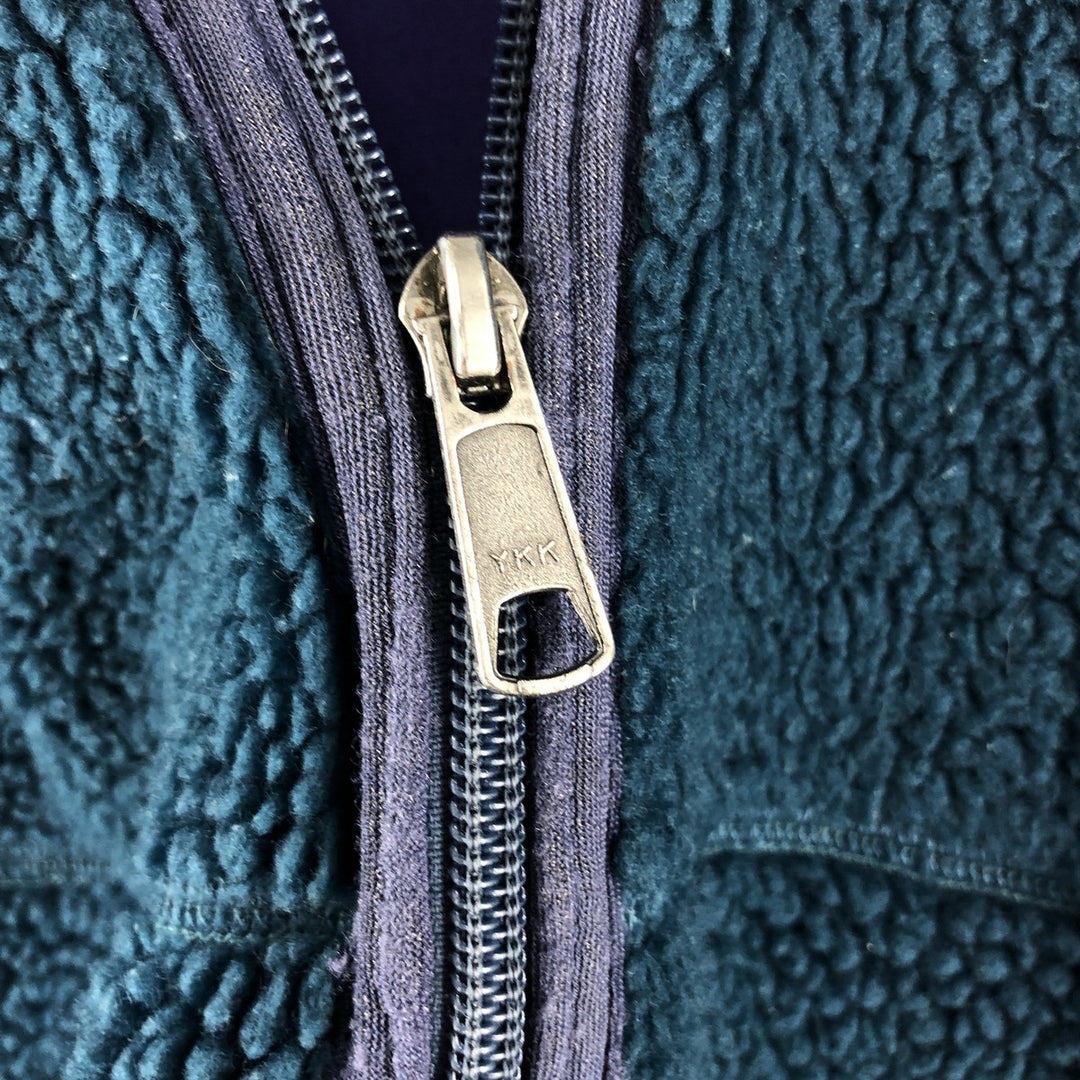 90'S Patagonia Retro-X Jacket Fleece Jacket Made in USA Men's M Size Vintage polyester Green type dark green Vintage Second Hand