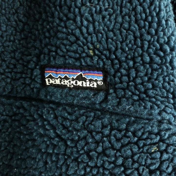 90'S Patagonia Retro-X Jacket Fleece Jacket Made in USA Men's M Size Vintage polyester Green type dark green Vintage Second Hand
