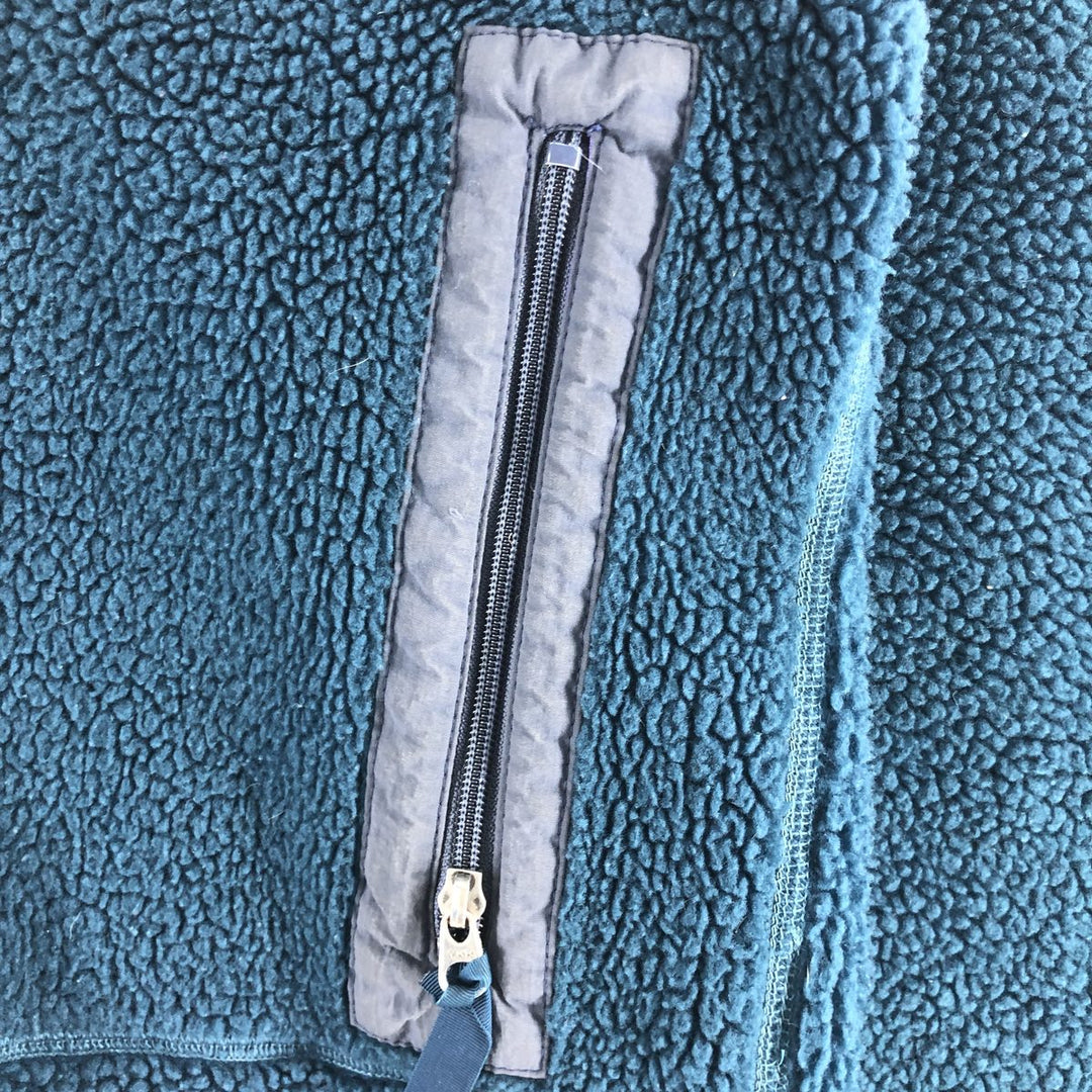 90'S Patagonia Retro-X Jacket Fleece Jacket Made in USA Men's M Size Vintage polyester Green type dark green Vintage Second Hand