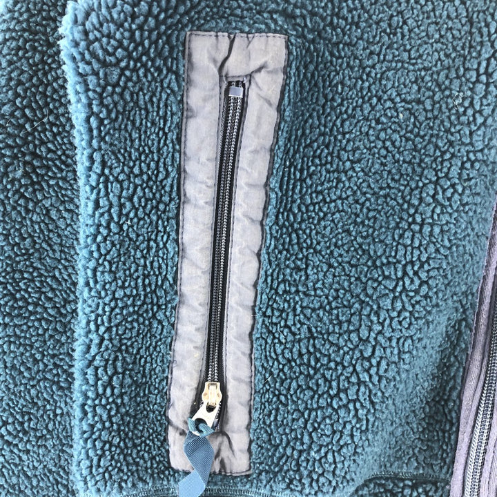 90'S Patagonia Retro-X Jacket Fleece Jacket Made in USA Men's M Size Vintage polyester Green type dark green Vintage Second Hand