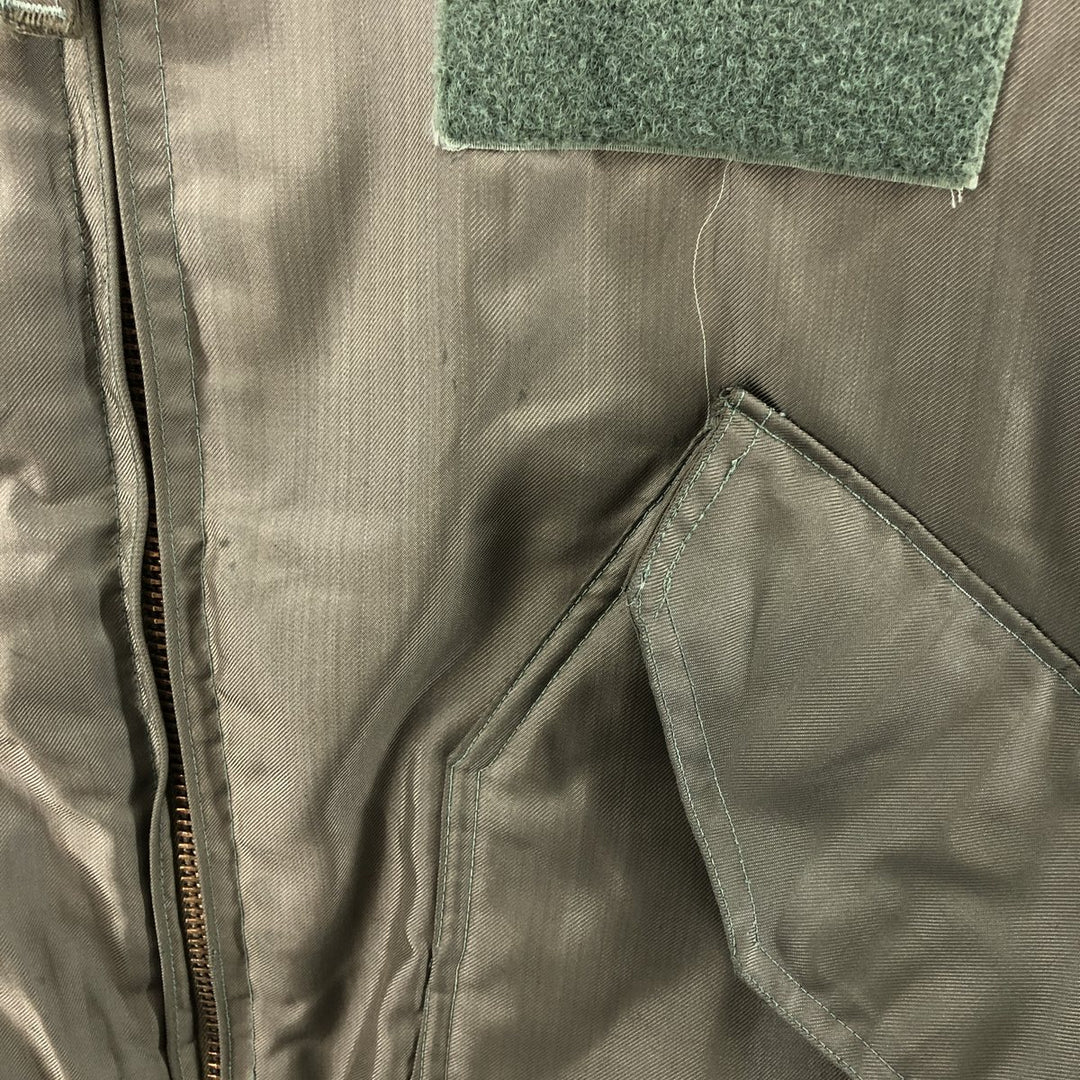 US Army ISRATEX JACKTET FLYER'S CWU-45 polyamide Khaki type Vintage Second Hand