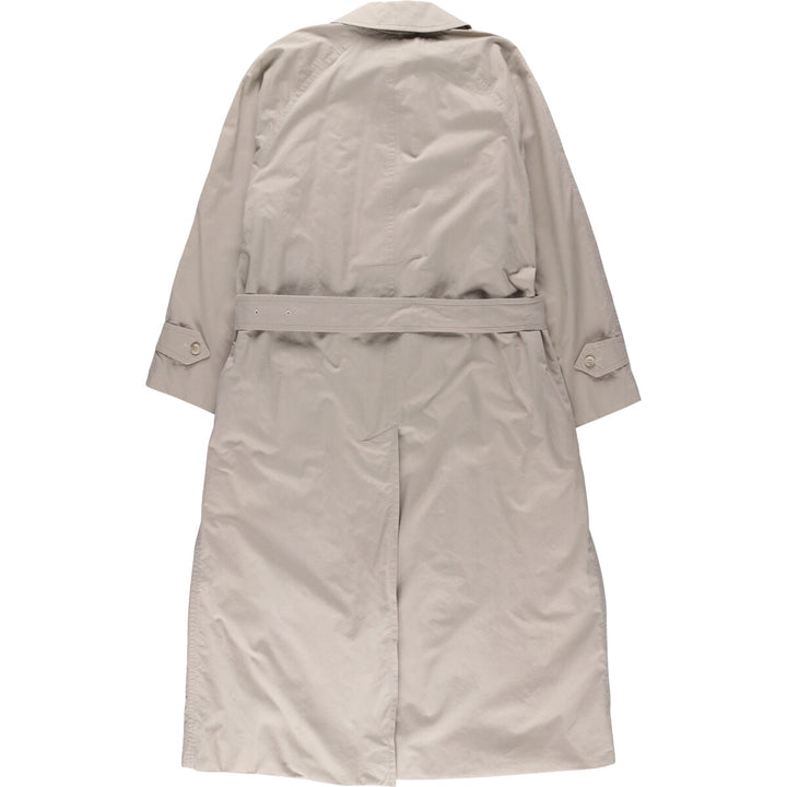 Burberry's 100% cotton Balmacaan coat, made in England, men's size XL cotton Beige type Vintage Second Hand