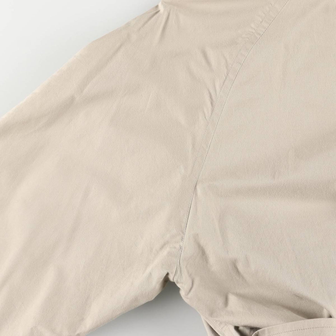 Burberry's 100% cotton Balmacaan coat, made in England, men's size XL cotton Beige type Vintage Second Hand