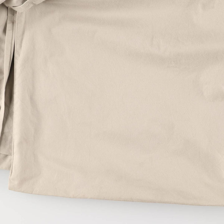 Burberry's 100% cotton Balmacaan coat, made in England, men's size XL cotton Beige type Vintage Second Hand