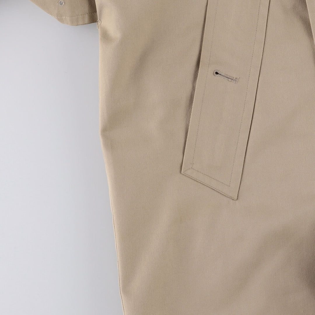 Burberry's trench coat, made in England, size L polyester Beige type Vintage Second Hand