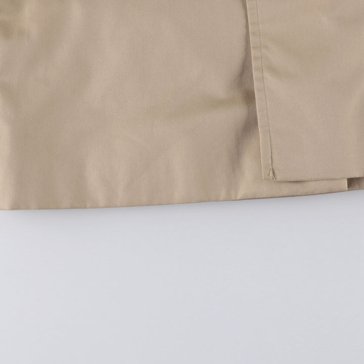 Burberry's trench coat, made in England, size L polyester Beige type Vintage Second Hand