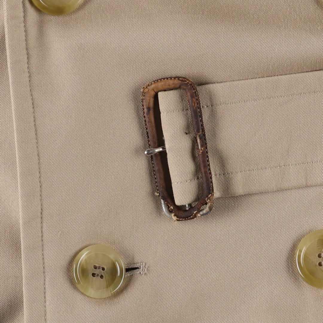 Burberry's trench coat, made in England, size L polyester Beige type Vintage Second Hand