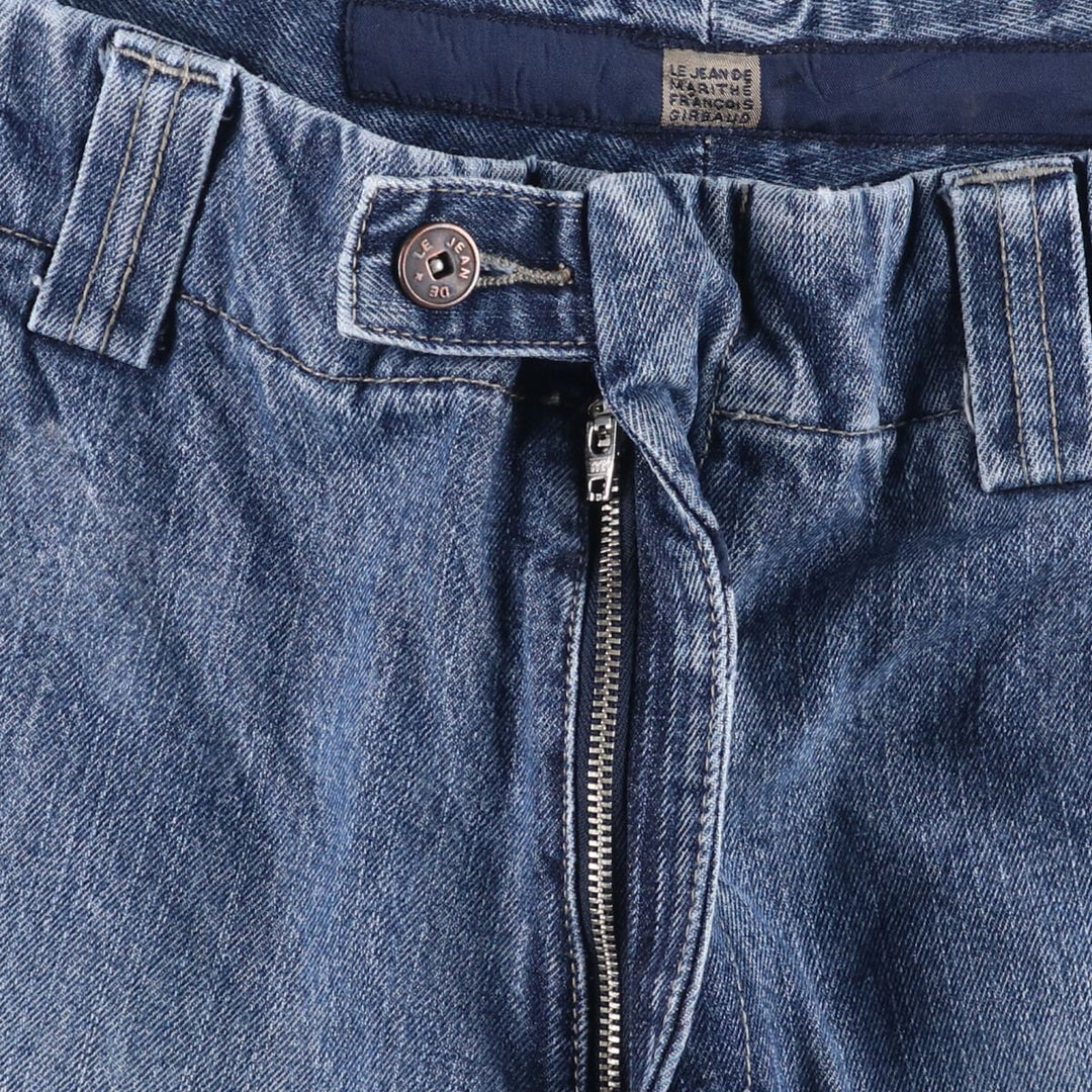 Marithe Francois Girbaud denim shorts, men's size W35 cotton blue type Vintage Second Hand
