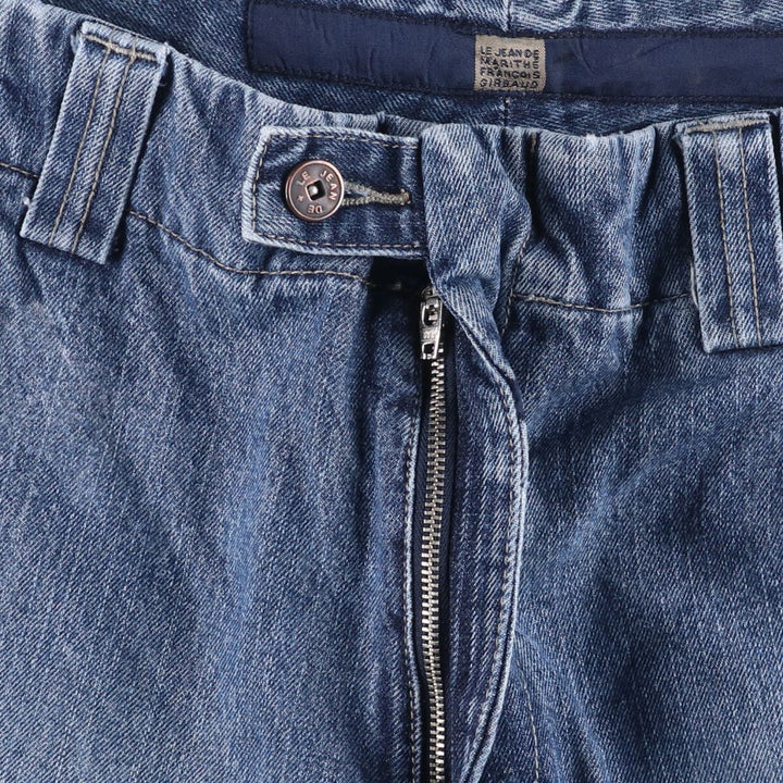 Marithe Francois Girbaud denim shorts, men's size W35 cotton blue type Vintage Second Hand