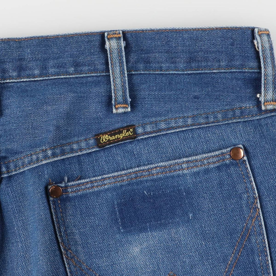 80s-90'S Wrangler Straight Denim Pants, Made in USA, Men's, W37, Vintage unknown blue type Vintage Second Hand