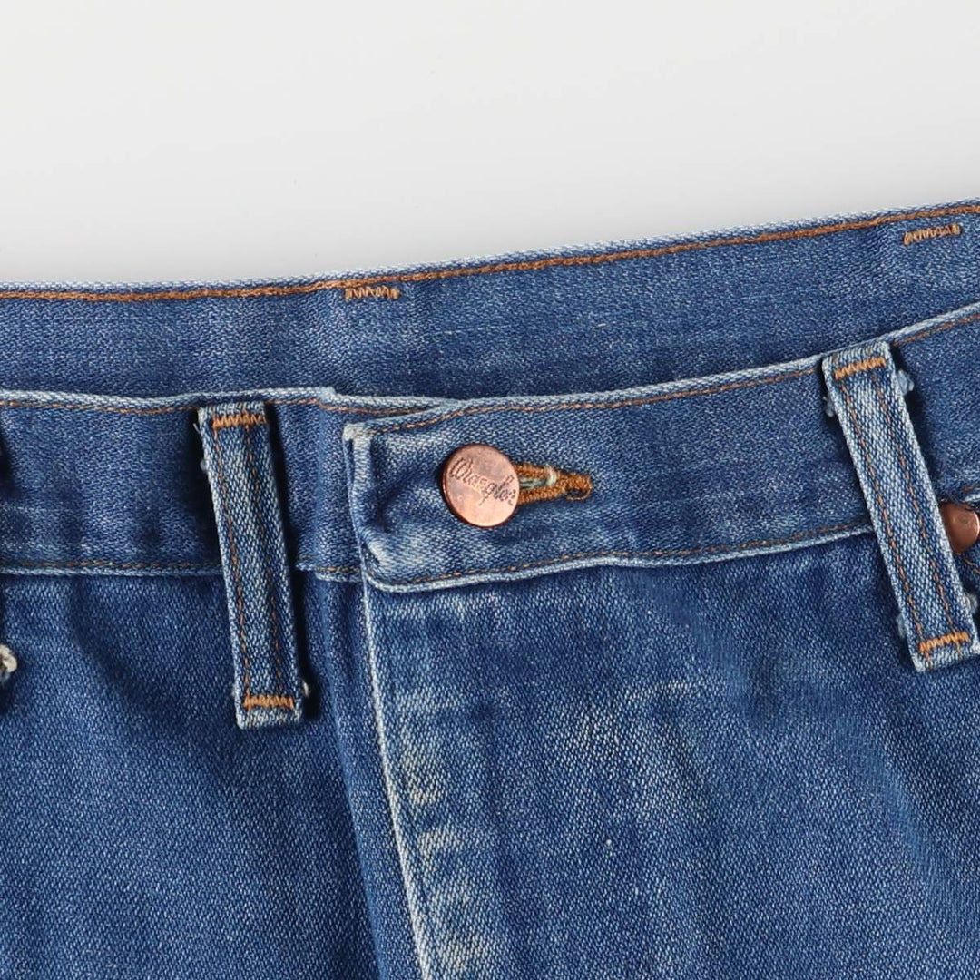 80s-90'S Wrangler Straight Denim Pants, Made in USA, Men's, W37, Vintage unknown blue type Vintage Second Hand